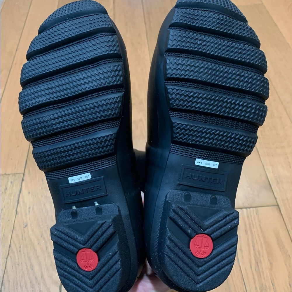 ❌SOLD❌Hunter original short black boots - Picture 4 of 5